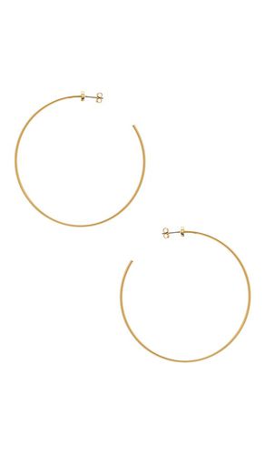 Starlet Hoops in Metallic - Jenny Bird - Modalova