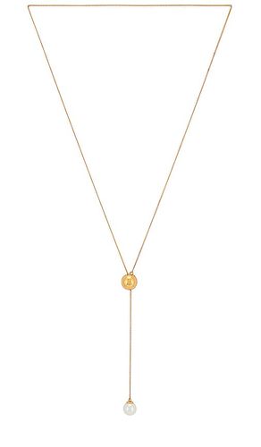 Collar pearl en color oro metálico talla all en - Metallic Gold. Talla all - Jenny Bird - Modalova