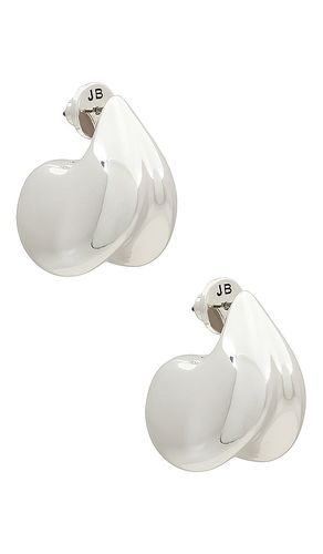 Nouveaux puff earrings in color metallic size all - Jenny Bird - Modalova