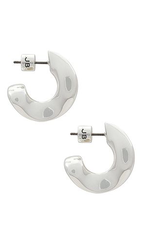 Doune chunky hoop in color metallic size all - Jenny Bird - Modalova