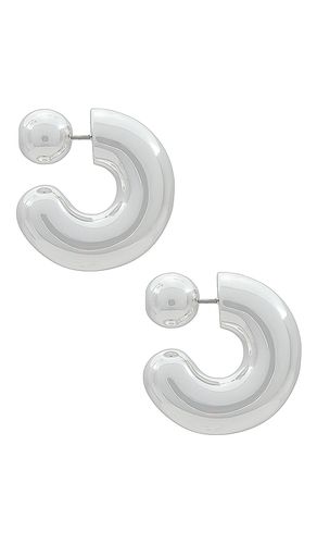 Tome large hoops in color metallic size all - Jenny Bird - Modalova