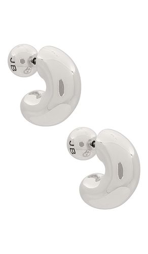 Tome small hoops in color metallic size all - Jenny Bird - Modalova