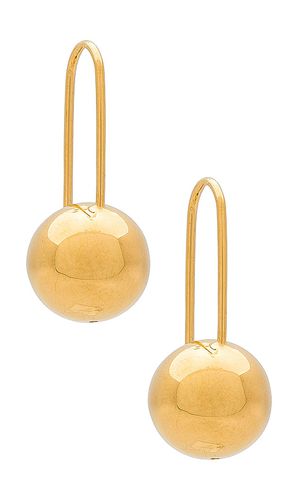 Pendientes celeste en color oro metálico talla all en - Metallic Gold. Talla all - Jenny Bird - Modalova