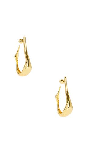 Aros colette en color oro metálico talla all en - Metallic Gold. Talla all - Jenny Bird - Modalova