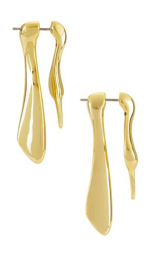 Pendientes lisieux en color oro metálico talla all en - Metallic Gold. Talla all - Jenny Bird - Modalova