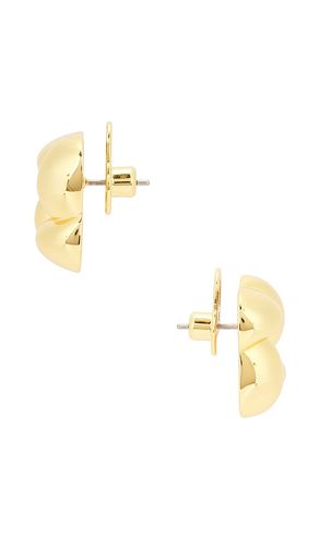 Small Woven Square Earrings in - Jenny Bird - Modalova