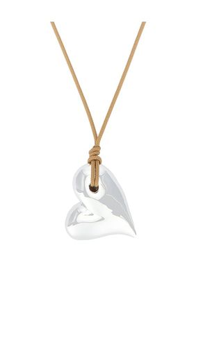 Mega Art Heart On A String Necklace in - Jenny Bird - Modalova