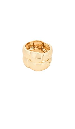 Mega Woven Square Bangle in . Size M. Also in L - Jenny Bird - Modalova