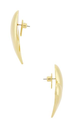 Mega Art Heart Symmetrical Button Earring in - Jenny Bird - Modalova