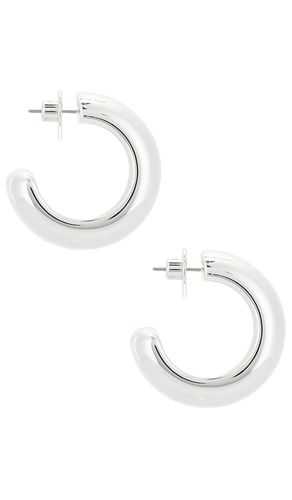 Gia Hoops in Metallic - Jenny Bird - Modalova