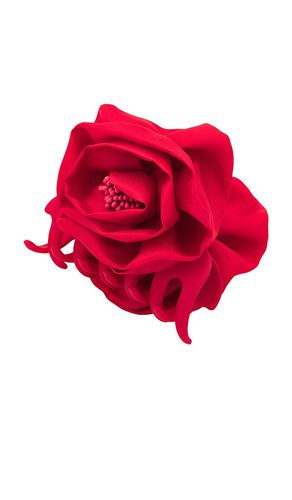 Clip rose en color talla all en - Red. Talla all - Jennifer Behr - Modalova
