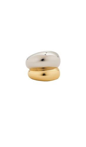 Chavez Ring in Metallic Gold,Metallic Silver. - size 6 (also in 7, 8) - Jennifer Fisher - Modalova