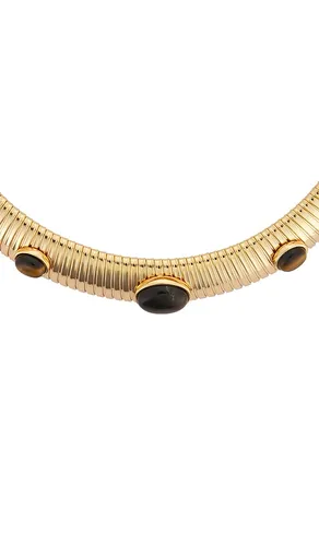 Astra Necklace in Metallic - Julietta - Modalova