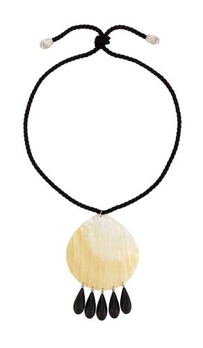 Julietta Iris Necklace in Black - Julietta - Modalova