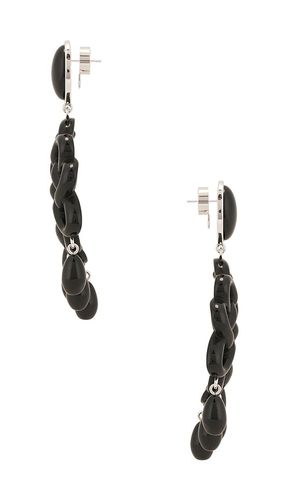 Julietta Melina Earrings in Black - Julietta - Modalova