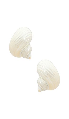 Julietta Spetses Earrings in Ivory - Julietta - Modalova