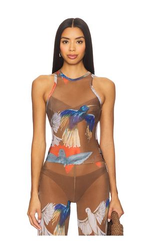 Mesh Tank Top in . - size L (also in M, S, XL/1X, XS) - Juliet Johnstone - Modalova