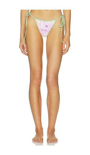The Bailey String Bikini Bottom in White. - size L (also in M, S, XS) - Juliet Johnstone - Modalova