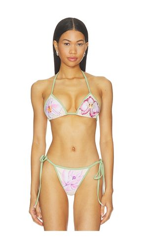 The Bailey String Bikini Top in White. - size L (also in M, S, XS) - Juliet Johnstone - Modalova