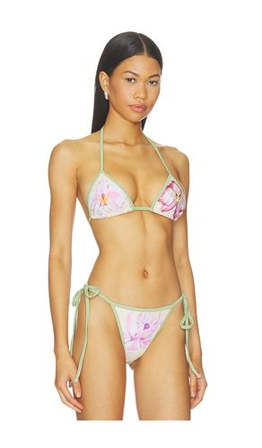 The Bailey String Bikini Top in White. - size L (also in M, S, XS) - Juliet Johnstone - Modalova