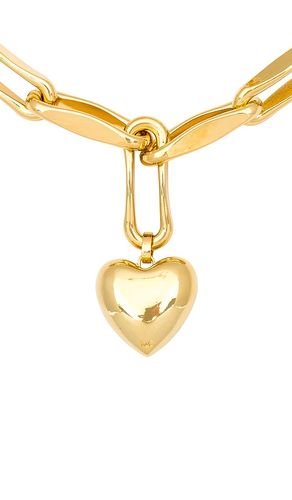 Heart Chain Necklace in - joolz by Martha Calvo - Modalova
