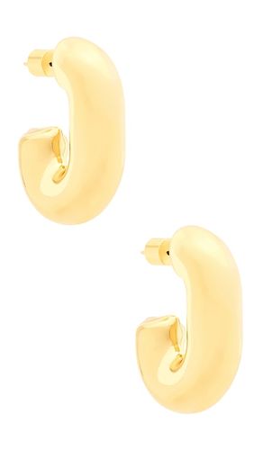 Kayla link earrings in color metallic size all - joolz by Martha Calvo - Modalova