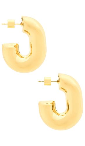 Kayla link earrings in color metallic size all - joolz by Martha Calvo - Modalova