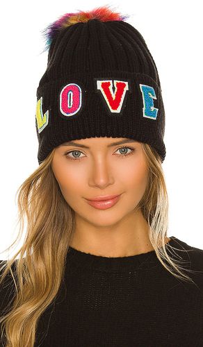 Knitted Love Faux Fur Hat in - jocelyn - Modalova