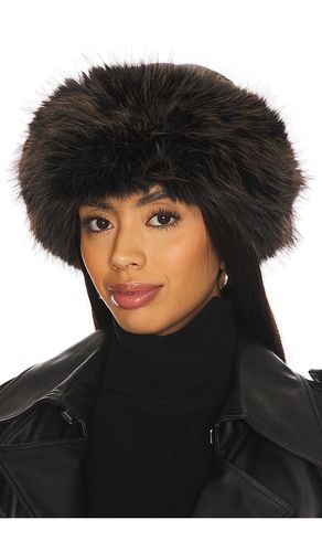 Faux Shearling Roller Hat in - jocelyn - Modalova