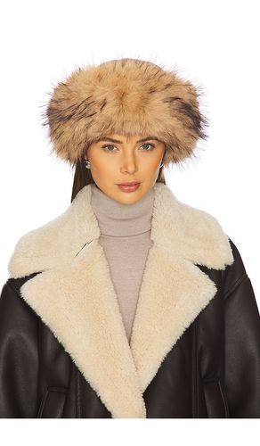 Faux Shearling Roller Hat in - jocelyn - Modalova