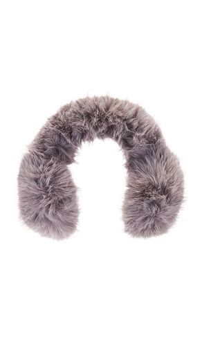 Jocelyn Faux Fur Earmuffs in Grey - jocelyn - Modalova