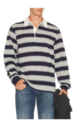Long Sleeve Rugby Shirt in Navy. - size S (also in M, L, XL/1X) - Joe's Jeans - Modalova