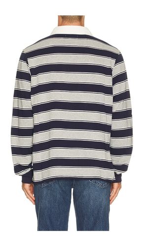 Long Sleeve Rugby Shirt in Navy. - size S (also in M, L, XL/1X) - Joe's Jeans - Modalova