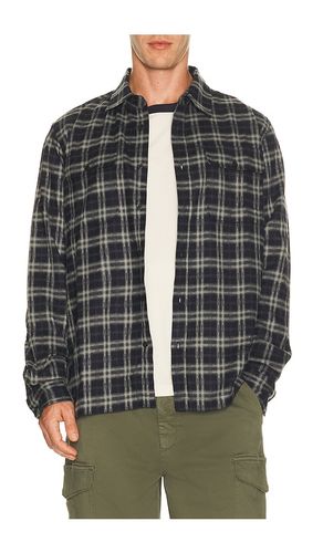 Plaid Double Flap Pocket Shirt in Navy. - size L (also in M, S, XL/1X) - Joe's Jeans - Modalova