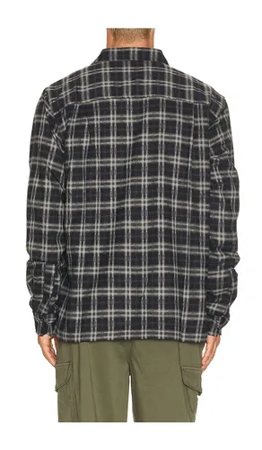 Plaid Double Flap Pocket Shirt in Navy. - size M (also in XL/1X) - Joe's Jeans - Modalova