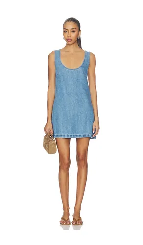 The Scoop Neck Mini Dress in Blue. - size L (also in M, S) - Joe's Jeans - Modalova