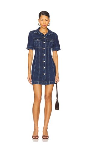 Denim Trucker Shift Dress in Blue. - size L (also in M, S, XS) - Joe's Jeans - Modalova