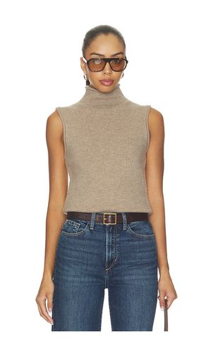 The Stevie Sleeveless Roll Neck Sweater in Taupe. - size M (also in XL) - Joe's Jeans - Modalova