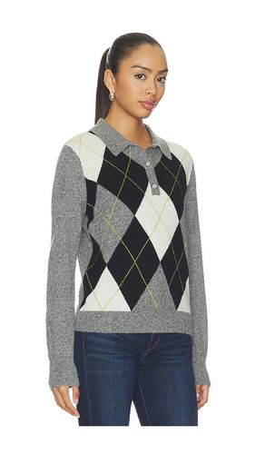 The Long Sleeve Cashmere Polo Sweater in Grey. - size S (also in M, L) - Joe's Jeans - Modalova