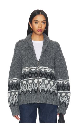 The Inga Fairisle Cardigan in Grey. - size L (also in M, S, XL, XS) - Joe's Jeans - Modalova
