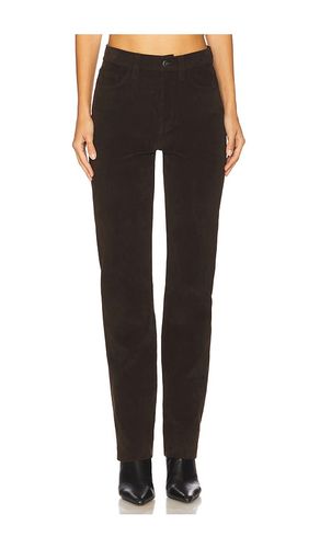 Margot Slim Faux Suede Pant in Chocolate. - size 28 (also in 29, 30, 33) - Joe's Jeans - Modalova