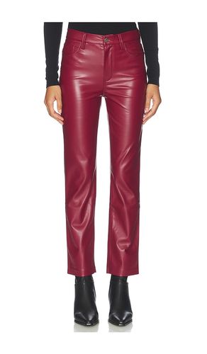 Margot Slim Ankle Faux Leather Pant in Red. - size 32 (also in 34) - Joe's Jeans - Modalova