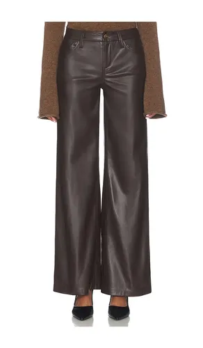 The Faux Leather Lou Lou Pants in Chocolate. - size 26 (also in 27, 28, 29, 30) - Joe's Jeans - Modalova