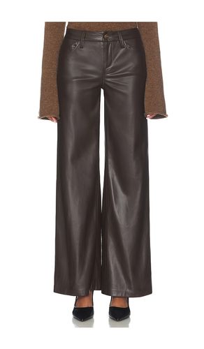 The Faux Leather Lou Lou Pants in Chocolate. - size 28 (also in 29, 31, 34) - Joe's Jeans - Modalova