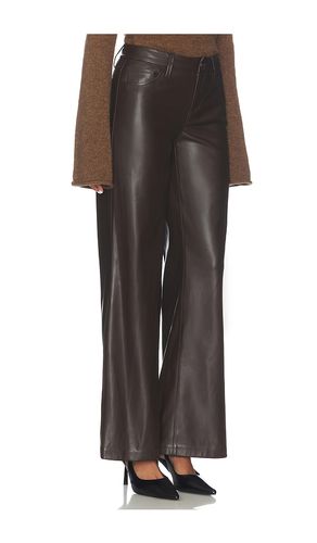 The Faux Leather Lou Lou Pants in Chocolate. - size 28 (also in 31, 34) - Joe's Jeans - Modalova