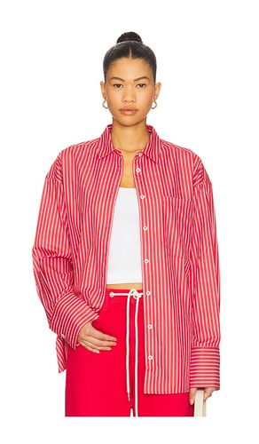 Boyfriend Button Down Shirt in Red. - size L (also in M, S, XS) - Joe's Jeans - Modalova