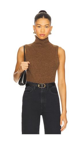 Stevie Sleeveless Roll Neck Sweater in Brown. - size L (also in M, S, XL, XS) - Joe's Jeans - Modalova