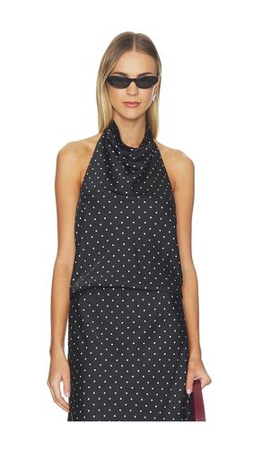 The Ines Draped Halter Top in Black. - size L (also in M, S, XS) - Joe's Jeans - Modalova