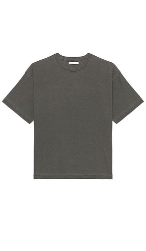 Camiseta corta y cuadrada con hombros caídos. en color gris talla L en - Grey. Talla L (también en M, S, XL/1X) - JOHN ELLIOTT - Modalova