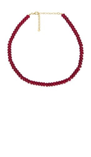 Maroon Quartz Necklace in - Jordan Road - Modalova